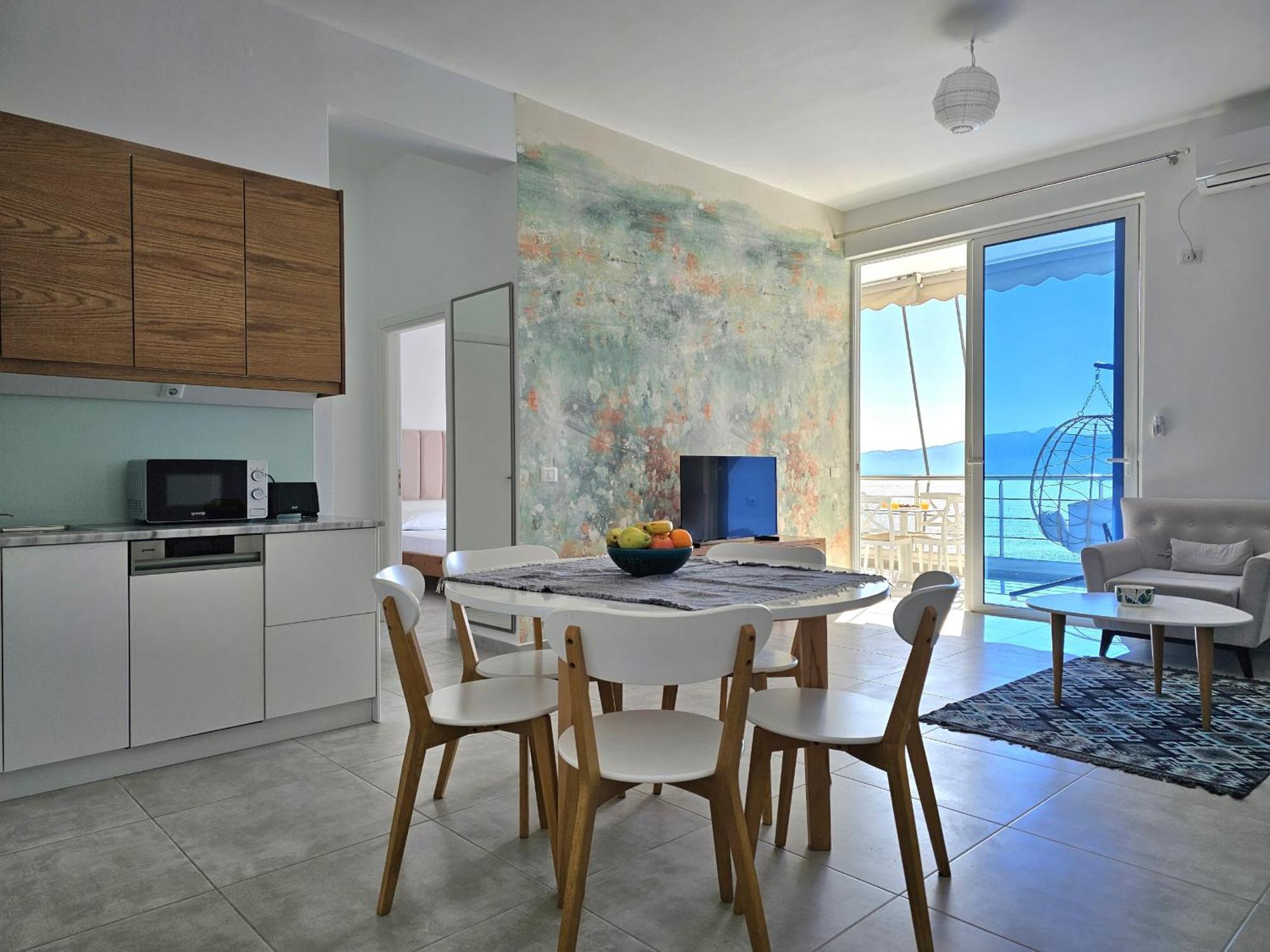 Panorama View Apartments Saranda Kültér fotó