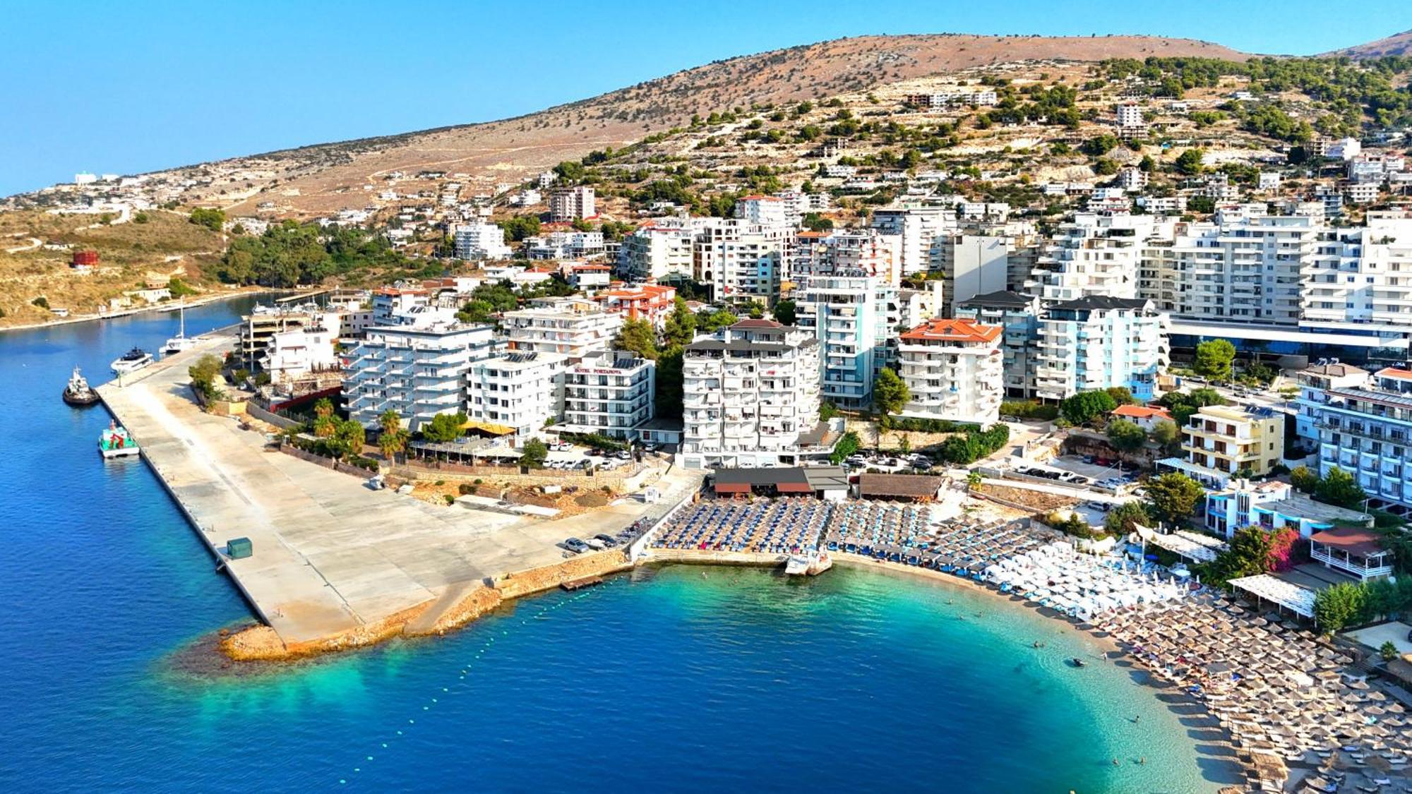 Panorama View Apartments Saranda Kültér fotó