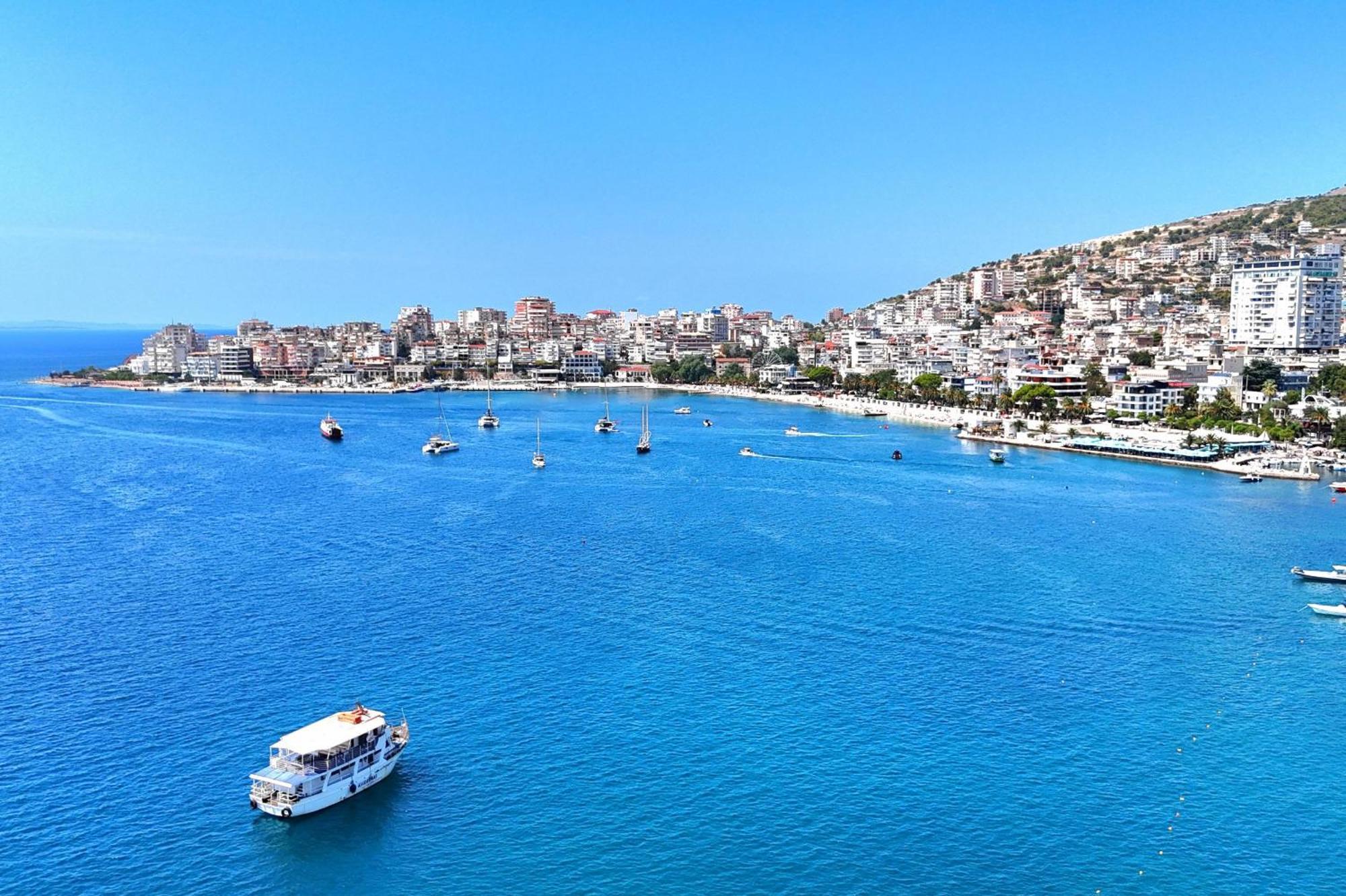 Panorama View Apartments Saranda Kültér fotó