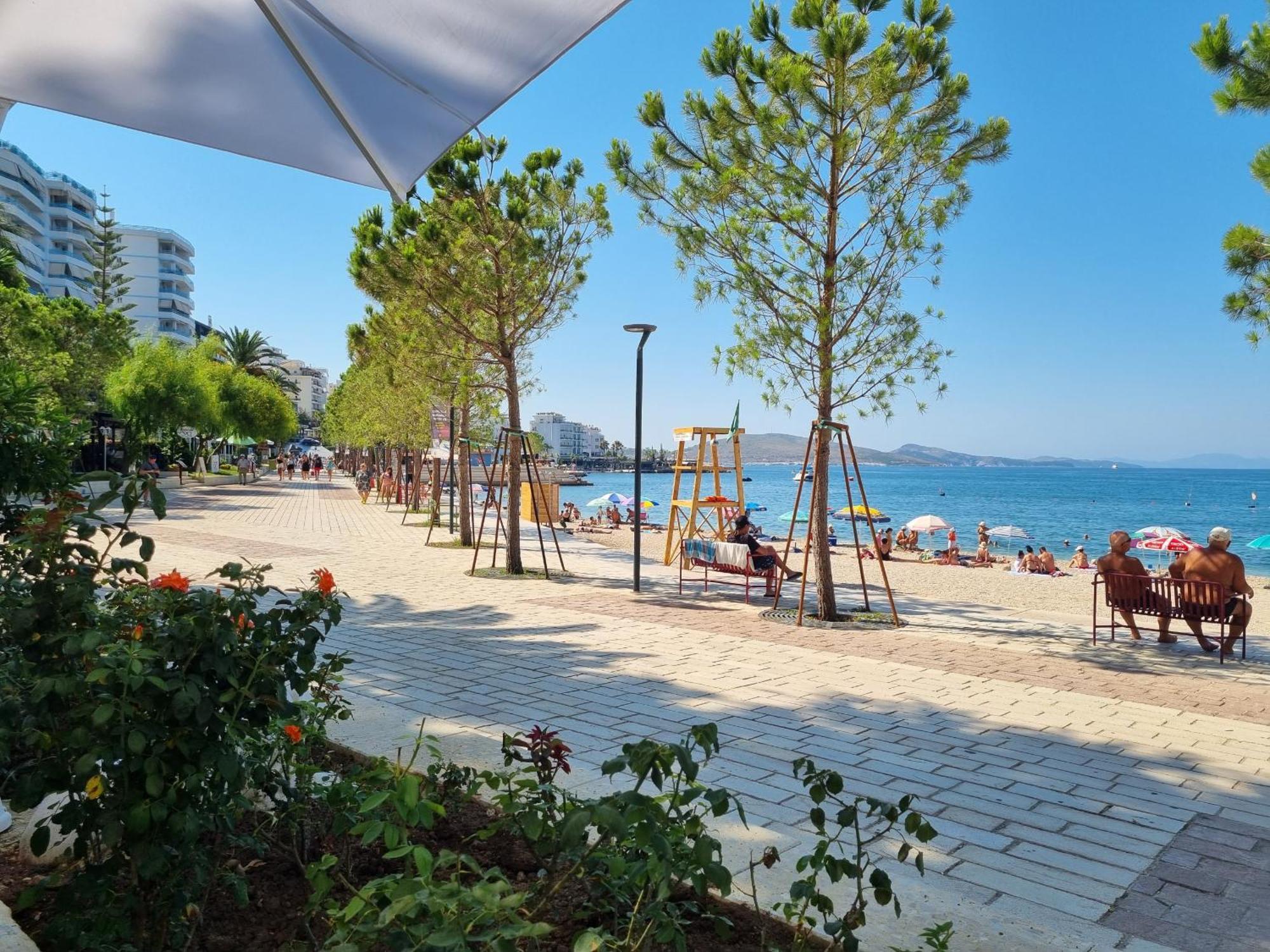 Panorama View Apartments Saranda Kültér fotó