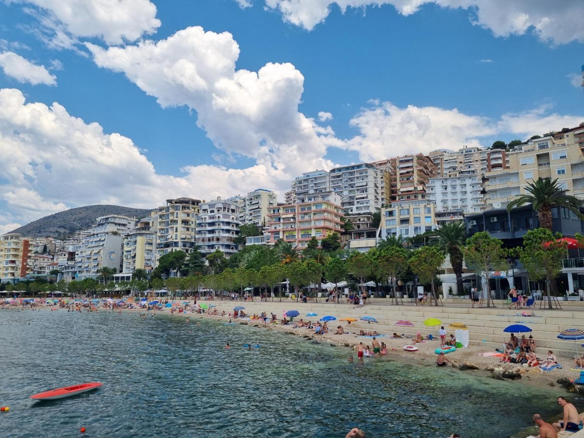 Panorama View Apartments Saranda Kültér fotó