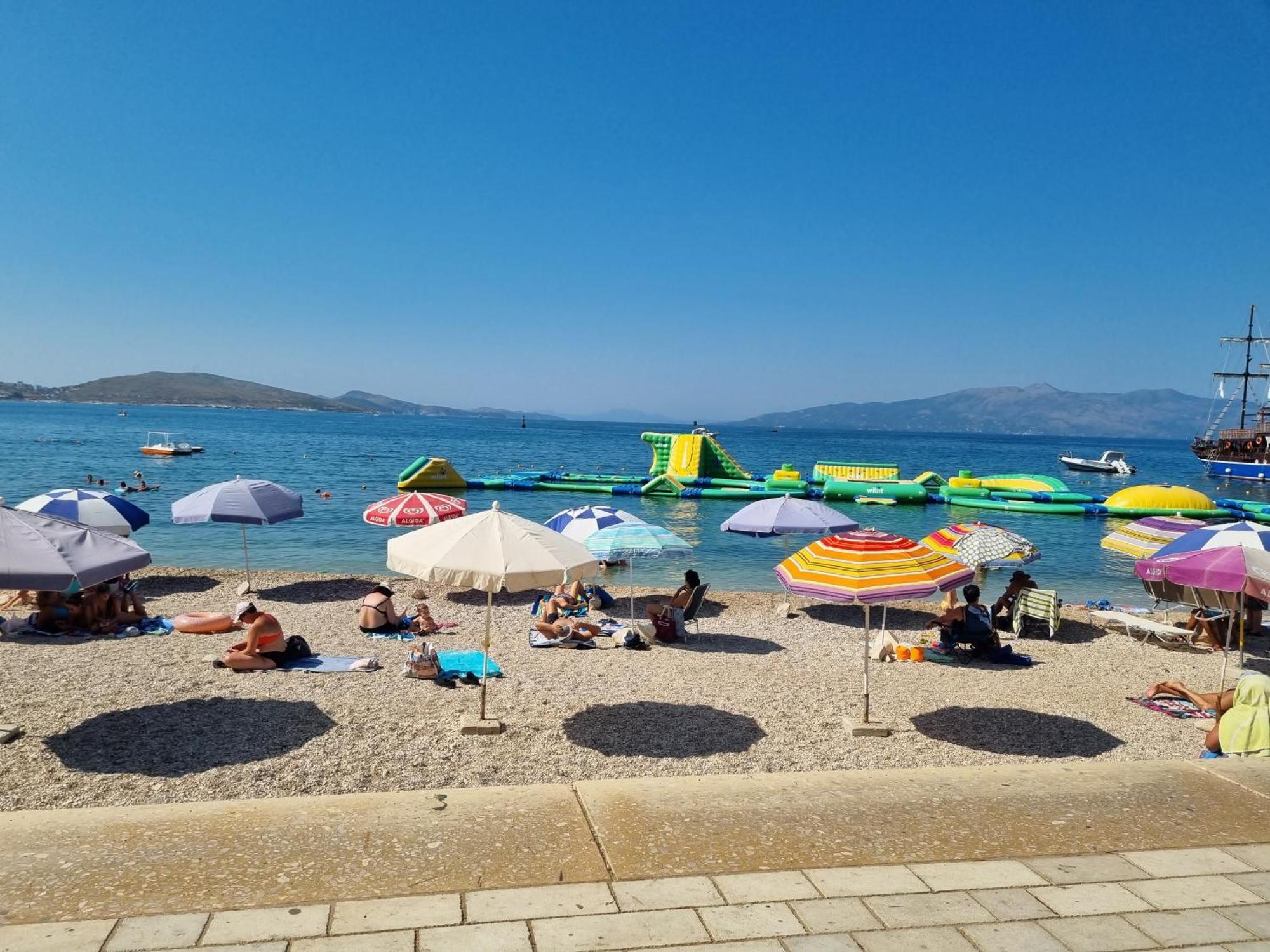 Panorama View Apartments Saranda Kültér fotó