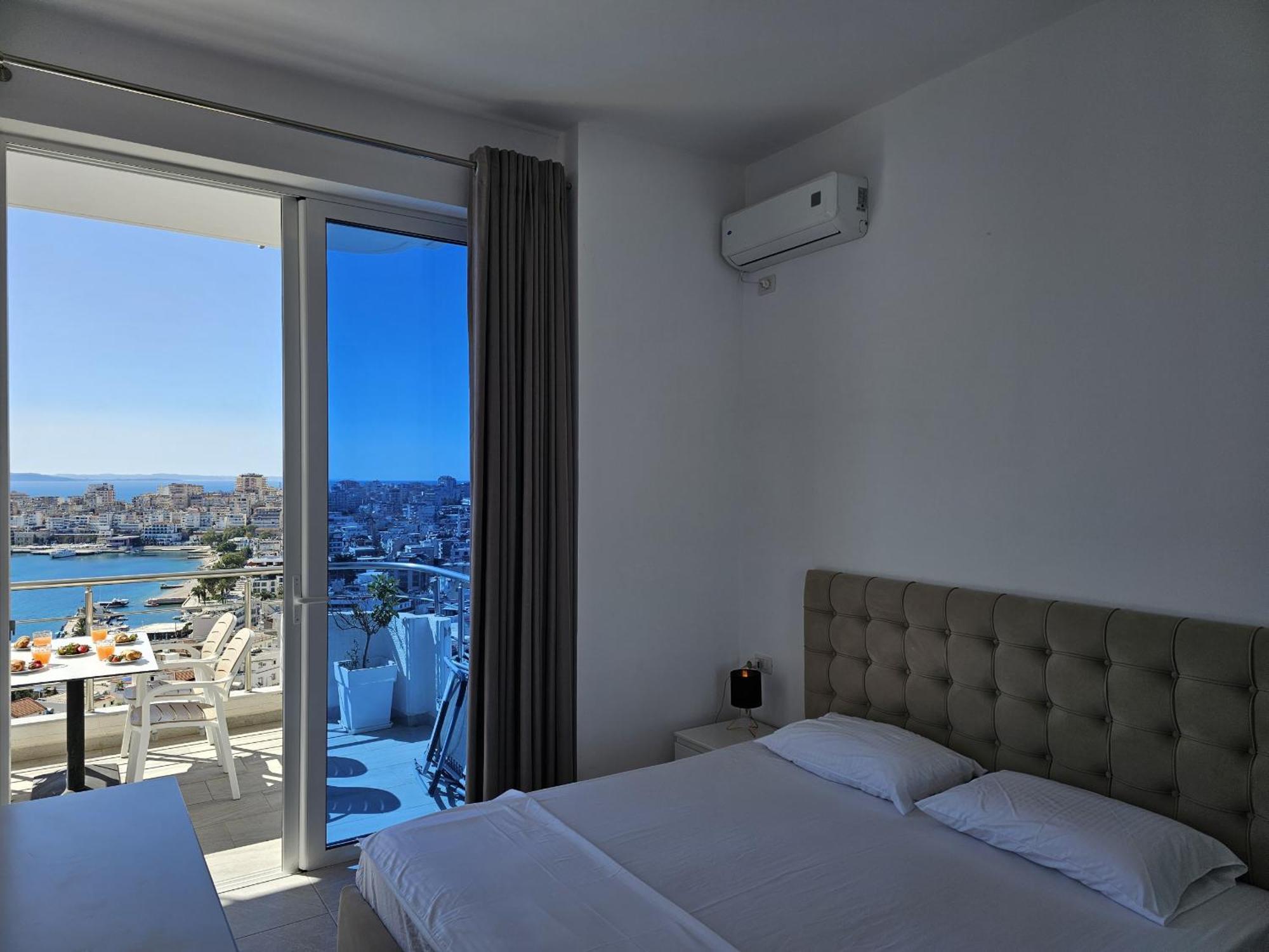 Panorama View Apartments Saranda Kültér fotó