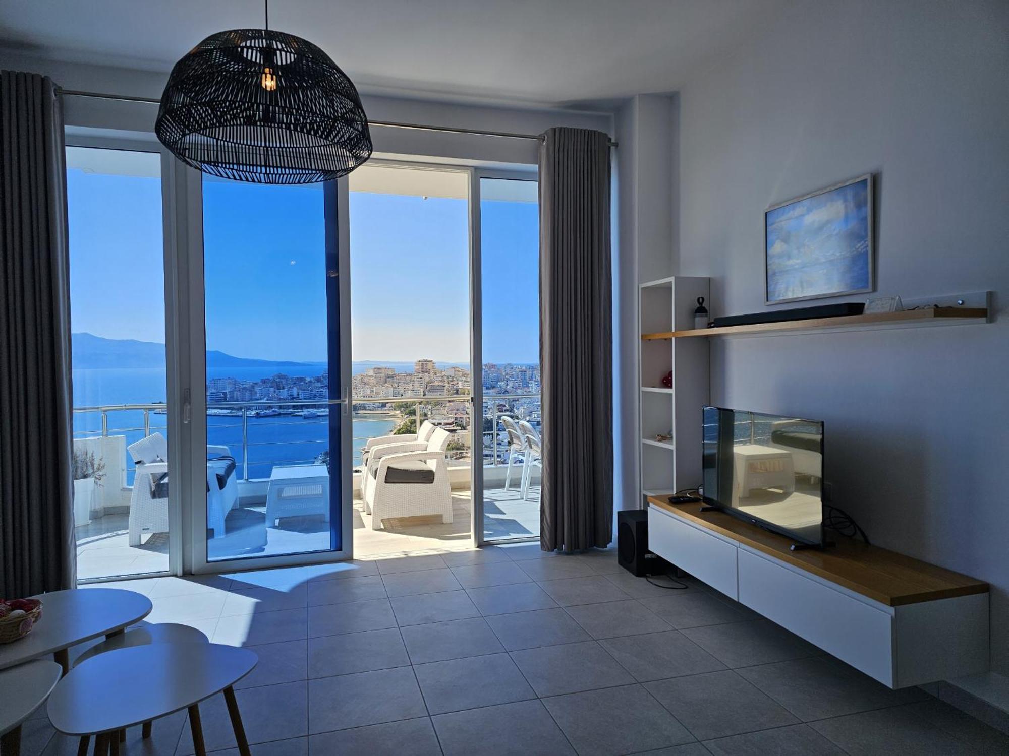 Panorama View Apartments Saranda Kültér fotó