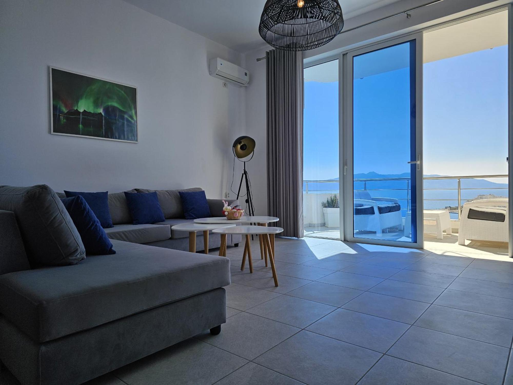Panorama View Apartments Saranda Kültér fotó