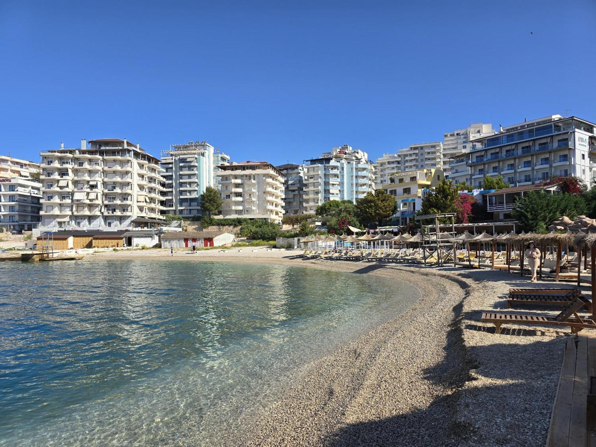 Panorama View Apartments Saranda Kültér fotó